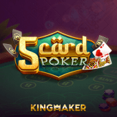Nustar App cards 5 Card Poker