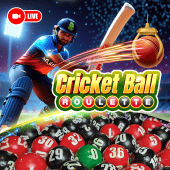 Nustar App live casino Cricket Ball Roulette